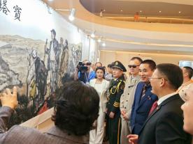 紅色信仰經典永恒 華國中赴湖南參加紀念偉人毛主席誕辰130周年部長將軍藝術家書畫展 紅色信仰經典永恒 華國中赴湖南參加紀念偉人毛主席誕辰130周年部長將軍藝術家書畫展