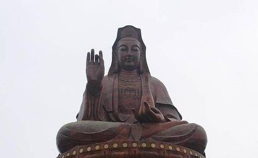 世界最高的觀音坐像 南海觀音高61.9米