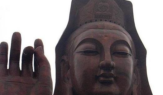 世界最高的觀音坐像 南海觀音高61.9米