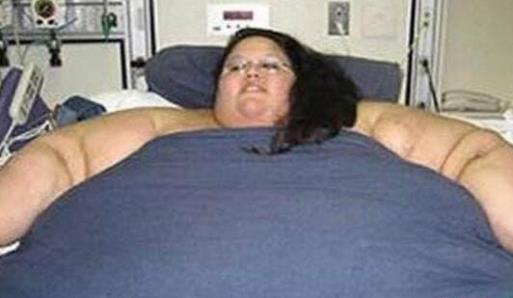 全球最胖的女人 羅莎莉·布拉德福德巔峰時重達1088斤