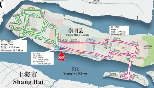 世界上最大的沙島 崇明島面積為1041.21平方公里