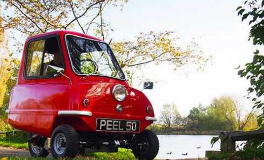 世界上最小的轎車 peel p50 59千克
