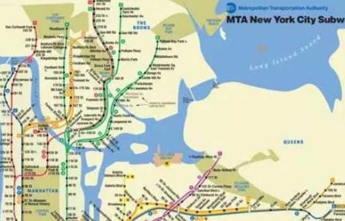 世界上最大的地鐵 468個車站的紐約地鐵