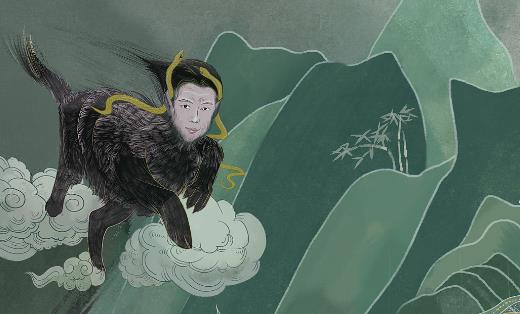 中國最早的神話小說 《山海經》先秦時期