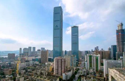 2018年中國十大高樓排行榜,南京紫峰大廈高達632米