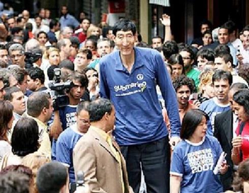 中國十大高人排名,趙亮2.46米號稱中國第一高