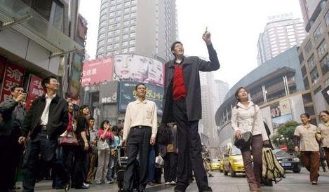 中國十大高人排名,趙亮2.46米號稱中國第一高