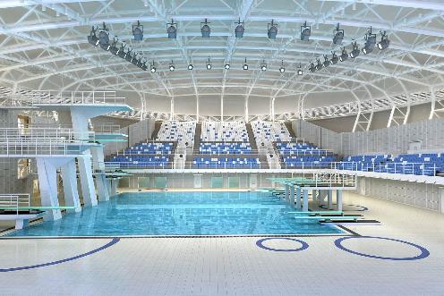 中國十大恒溫游泳館排名,國家游泳中心“水立方”最有名