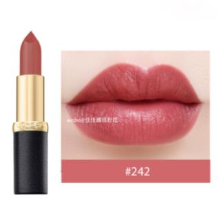 歐萊雅最火的口紅顏色排名,歐萊雅小棕皮紛澤唇膏口紅294很美