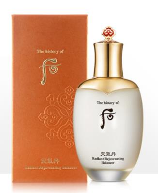 Whoo十大熱銷護膚品排名,Whoo后天氣丹面霜、Whoo后花獻乳液很好