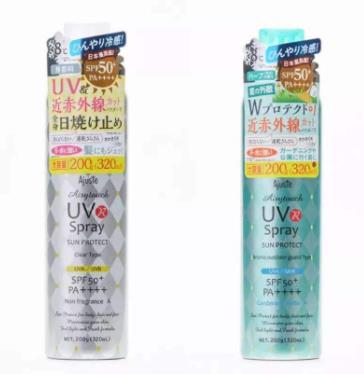 8款平價防曬噴霧排名,Rafra防曬噴霧、娜麗絲防曬噴霧很好用