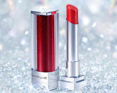 十大網紅口紅排名,美寶蓮星鉆小燈管唇膏口紅細膩又水潤