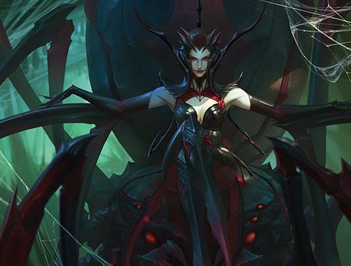 lol打野英雄排名,蜘蛛女皇、死亡頌唱者的能力都很強