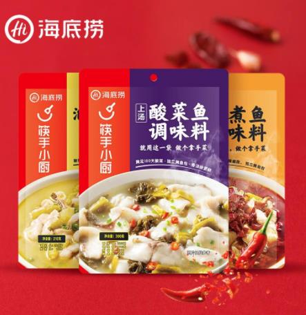 酸菜魚調(diào)料包排名,海底撈、德莊的產(chǎn)品都很好吃