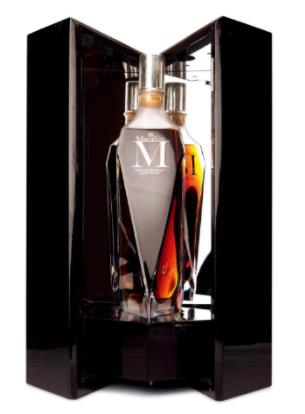 世界十大最貴威士忌排名,麥卡倫M水晶、達爾摩64年很名貴