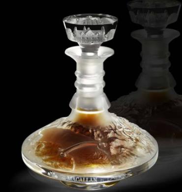 世界十大最貴威士忌排名,麥卡倫M水晶、達爾摩64年很名貴