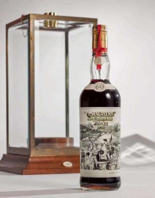 世界十大最貴威士忌排名,麥卡倫M水晶、達爾摩64年很名貴