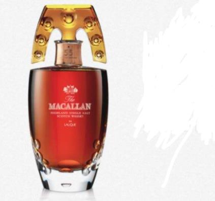 世界十大最貴威士忌排名,麥卡倫M水晶、達爾摩64年很名貴