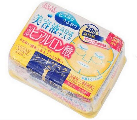 日本十大補水面膜排行榜,SK-II補水面膜、凡爾賽面膜保濕又潤膚