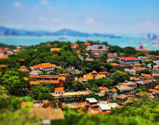 廈門旅游必去十大景點,鼓浪嶼海灘優(yōu)美,鐵路公園是帶狀公園