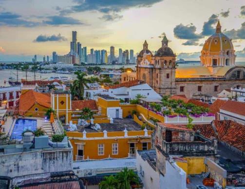 世界秋天最美的十個地方,青塔國家公園、卡塔赫納都是旅游勝地