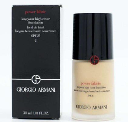 十大口碑最好的粉底液排名,阿瑪尼權力粉底液主打遮瑕