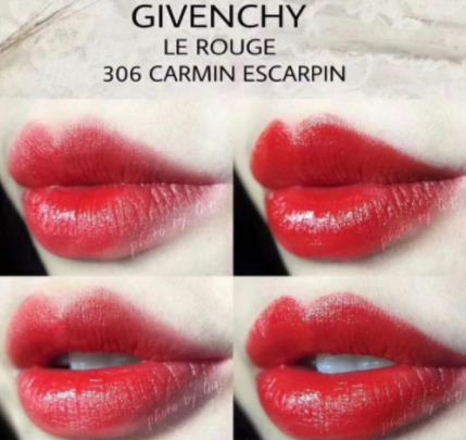 番茄色口紅排行榜,阿瑪尼紅管405很顯白,Dior漆光唇膏740飽和度高