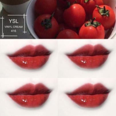 番茄色口紅排行榜,阿瑪尼紅管405很顯白,Dior漆光唇膏740飽和度高