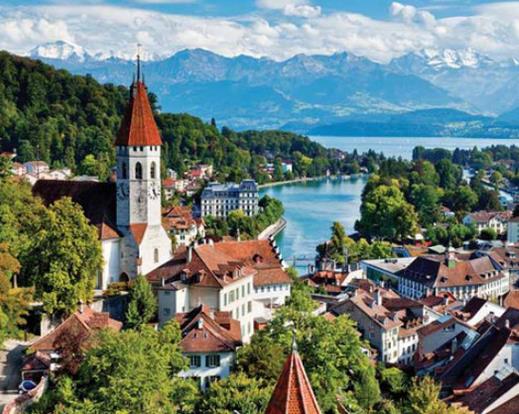 瑞士十大最美小鎮(zhèn)排名,因特拉肯是最美天堂小鎮(zhèn),米倫很美