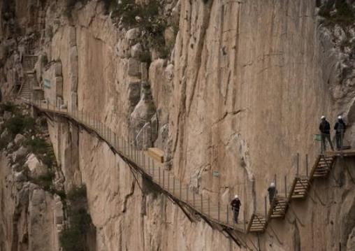 全世界懸崖步道排行榜,西班牙馬拉加國王步道挑戰難度高