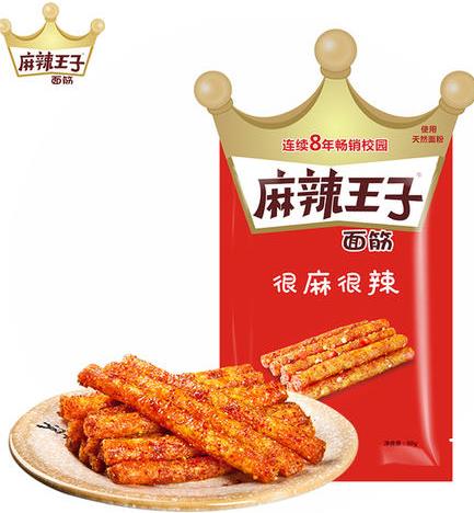 十大辣條品牌排名,衛龍辣條、麻辣王子辣條風靡全球