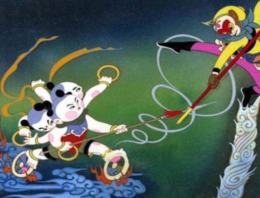 十大國漫巔峰巨作,大鬧天宮有教育意義、哪吒鬧海畫面精美