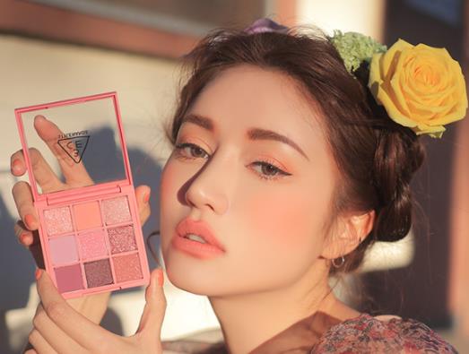 全球最好用的五種眼影,魅可時尚焦點單色眼影、3CE九宮格眼影持久度高