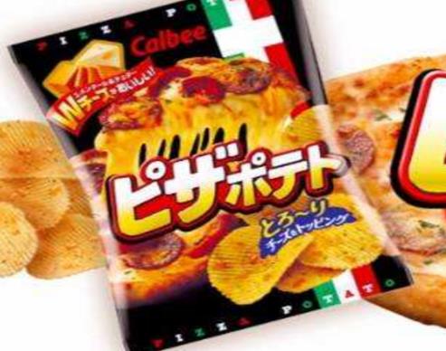 日本最好吃的三款薯片排名,比薩薯片、卡樂(lè)比海苔味薯片酥脆可口