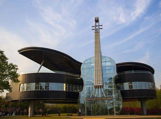 中國十大最美現代建筑,安徽鋼琴屋、湖州喜拉登酒店非常有特點