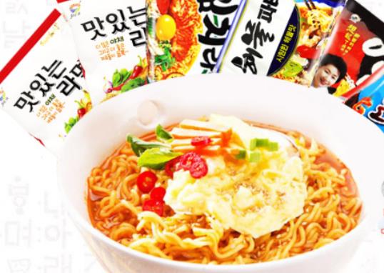 韓國十大好吃的泡面排行榜,三養火雞面、農心辛拉面泡面味道很好