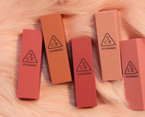 2021韓國口紅品牌排行榜,3CE霧面唇膏、蘭芝雙色立體唇膏出色又出彩