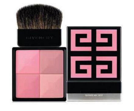 十大大牌腮紅排行榜,紀梵希魅彩四色腮紅、NARS雙色腮紅非常貼合