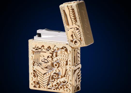十大奢侈打火機排行榜,法國都彭時尚先生、茄皇紀念碑打火機非常尊貴
