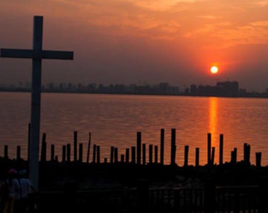 蘇州十大最佳日落觀賞地排名,到蘇州金雞湖景區、寒山寺看日落很浪漫