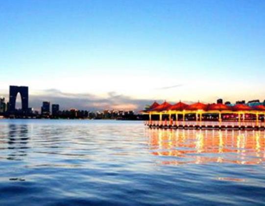 蘇州十大最佳日落觀賞地排名,到蘇州金雞湖景區、寒山寺看日落很浪漫