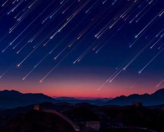 世界著名的十大流星雨排行榜,獅子座流星雨、雙子座流星雨非常美好