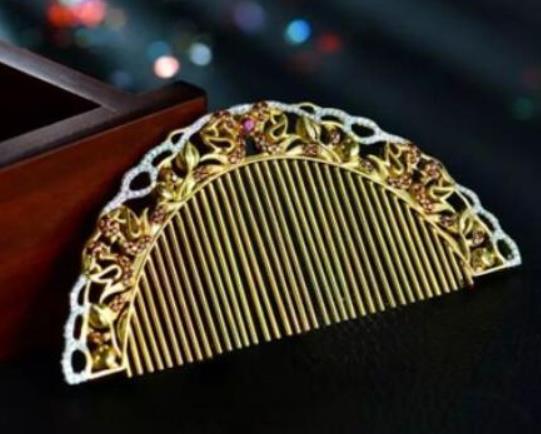 中國八大古代發飾品類,發笄用于裝飾發耳、簪是由笄發展而來