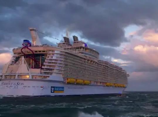 世界十大頂級郵輪排名,海洋贊禮號、海洋魅力號的設備都很高科技