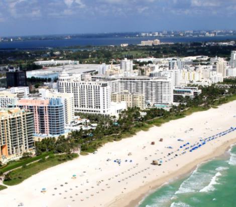 各國一月份的旅游景點四大排行 邁阿密有海鮮盛宴和現代藝術氛圍