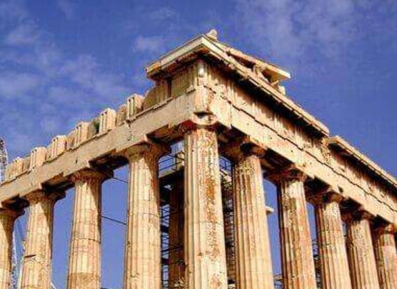 唯美希臘旅游必去的十大景點排行 帕提儂神廟神廟矗立在衛城最高點