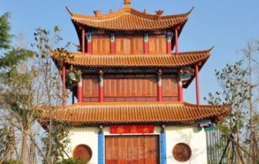 江南名樓 黃鶴樓巍峨聳立于武昌蛇山之巔