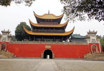 江南名樓 黃鶴樓巍峨聳立于武昌蛇山之巔