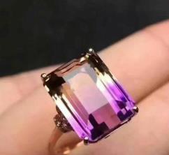 極品水晶排行 天然紫黃晶作為最流行的水晶