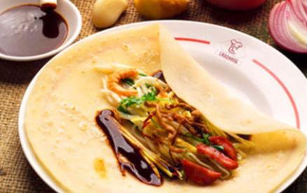 春餅品牌排行榜 滿園春餅色澤黃亮如金箔一般的觸感